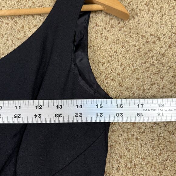 Vtg Union Made USA Little Black Dress Elegant Cocktail Sz 11 (fits modern Sm/4) - Picture 5 of 9